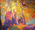 Walter Everett Abstract Landscape, Landscape Paintings, Abstract Art ...