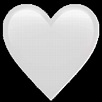 🤍 Corazón Blanco Copiar Pegar Emoji 🤍