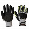 Portwest Anti Impact Cut Resistant Reinforced Grip Work Gloves M, L, XL ...