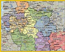 Stockport Karte - Vereinigtes Konigreich