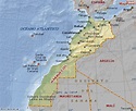 Mapa de Marruecos - Mapa Físico, Geográfico, Político, turístico y ...