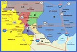 Baton Rouge Map - ToursMaps.com