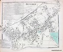 Beverly (Center), Massachusetts - Antique Maps and Charts – Original ...