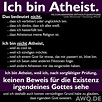 Atheismus bedeutet: - Answers Without Questions