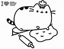 Dibujos De Lindo Pusheen Para Colorear Para Colorear Pintar E Imprimir ...