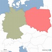 StepMap - Deutschland - Polen - Landkarte für Deutschland