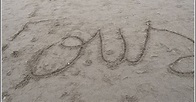 pigeonnieresplendy2: J'avais dessiné sur le sable...