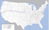 First transcontinental railroad - Wikipedia