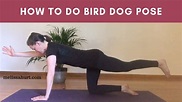 How to do Bird Dog Pose - YouTube