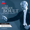 Sir Adrian Boult - The Decca Legacy, Vol 1: British Music - Eloquence ...