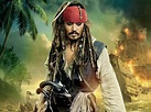 8. Johnny Depp as Jack Sparrow in "Pirates of the Caribbean: On ...