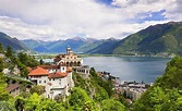 La luminosa y bella ciudad de Locarno, en Suiza