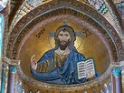 Christ Pantokrator Cathedral of Cefal Sicily | Романское искусство ...