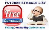 Futures Symbols and Month Code FREE Download – Selling Commodity Options