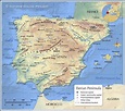 Map Of Iberian Peninsula | Time Zones Map World