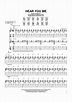 Hear You Me" Sheet Music by Jimmy Eat World for Guitar Tab - Sheet ...