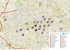 What to See in Berlin | Berlin tourist map, Tourist map, Map