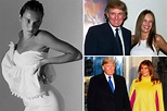 Melania Trump in pictures - from a young, glam model to dazzling First ...