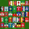 Wekity World Cup 2022 Line Flags, 32 National Football Teams ...