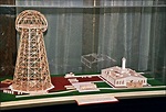 Model of the Wardenclyffe Tower | Wardenclyffe tower, Tower models ...