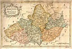 Map of the Marquisate of Moravia | Vintage world maps, Moravia, Map