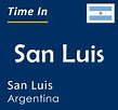 Current Local Time in San Luis, San Luis, Argentina