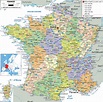 Maps of France | Detailed map of France in English | Tourist map of ...