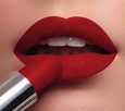 ¿Cómo pintar los labios rojos perfectamente?