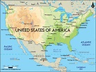 Printable Map Of The United States With Oceans - Printable US Maps