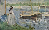 Edouard Manet Famous Paintings | Seine-Ufer bei Argenteuil | Arte ...