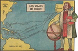 VIAJES DE CRISTÓBAL COLÓN: Rutas, Diario, Objetivos y más