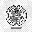 US Army Emblem Digital File Download Svg Dxf Png - Etsy