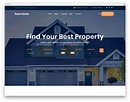 20 Best Free Real Estate Website Templates 2020 - Colorlib