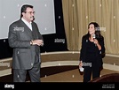 Actor Tom Selleck and Sony Pictures Television EVP, Helen Verno ...