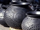 Black Pottery from San Bartolo Coyotepec Oaxaca Mexico