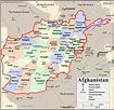 Afghanistan Political Wall Map | Maps.com.com