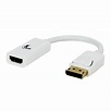 Xtech XTC 358 Adaptador con conector DisplayPort macho a HDMI hembra ...