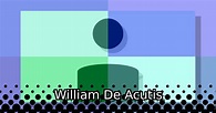 William De Acutis: American actor | Theiapolis