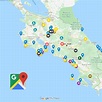All the best spots in Costa Rica, on a Google Map! 2021 Travel Guide