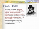 PPT - Francis Bacon PowerPoint Presentation, free download - ID:982115