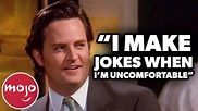 Top 10 Most Hilarious Chandler Bing Quotes - YouTube
