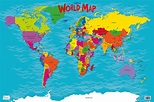 Collins Children's World Map :: Behance