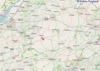 A Map of Wiltshire England. Wiltshire UK Map