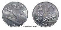 10-lire-1954-spiga - Monete Rare