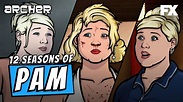 The Evolution of Pam Poovey | Archer | FXX - YouTube