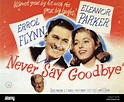 Nunca digas adiós cartel de 1946 película de Warner Bros con Errol ...
