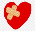 Free Pain Hurt Vectors - Corazon Con Curita Png Emoji,Fighting Emoji ...