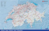 Swiss Railways map | Swiss travel, Train travel, Map of switzerland