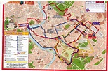 Mapa Turistico Da Cidade De Roma - Mapa Região
