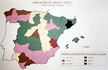 Historia, arte y geo.: Mapas de Historia de España. Siglo XIX